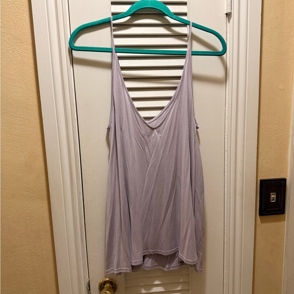 Silence + Noise Purple Camisole Blouse